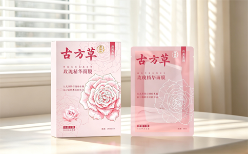 古方草玫瑰精华面膜